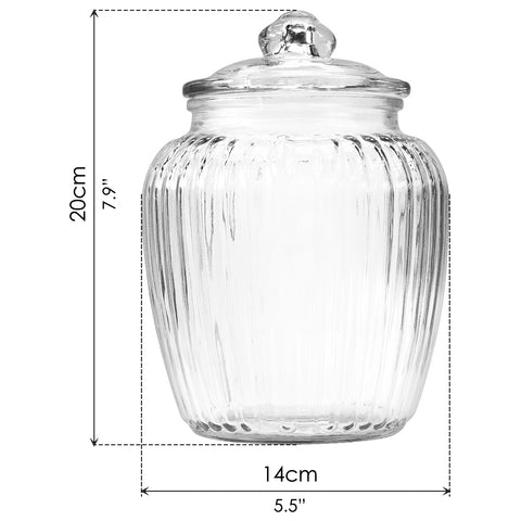Glass Jar (2L) - Asters Maldives