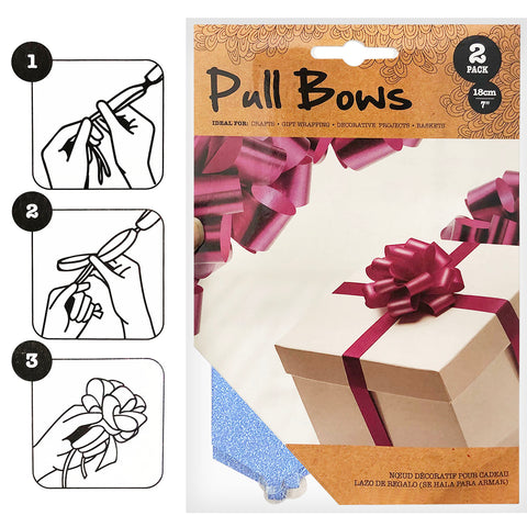 Pull Bow, 18cm (2 PCs) - Asters Maldives