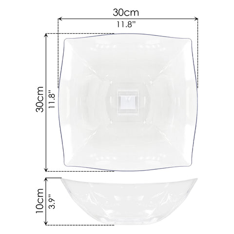 Serving Bowl (30 x 30cm) - Asters Maldives