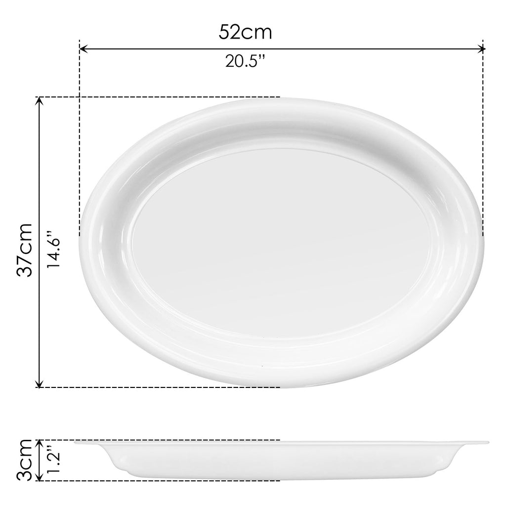 Serving Tray (52 x 37cm) - Asters Maldives