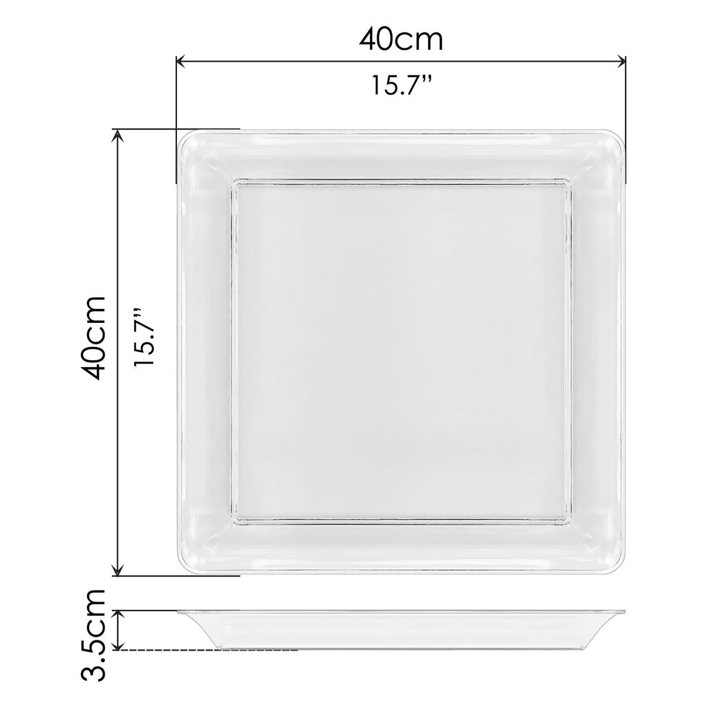 Serving Tray (40 x 40cm) - Asters Maldives