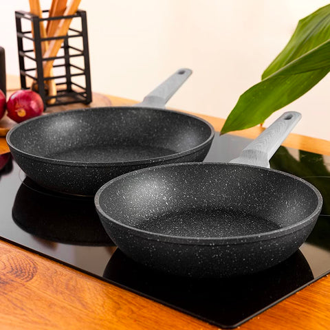 Wok Pan Set (2 PCS) - Asters Maldives