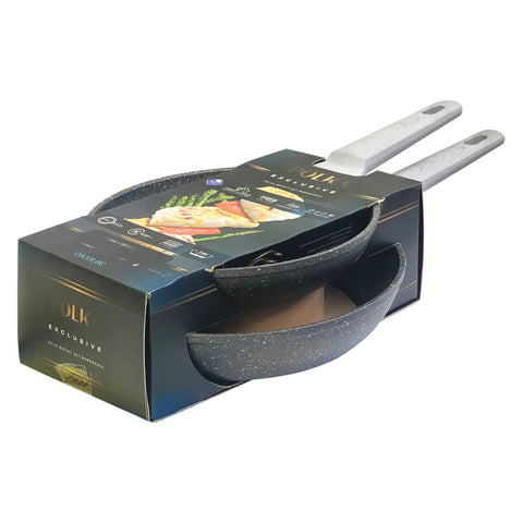 Wok Pan Set (2 PCS) - Asters Maldives