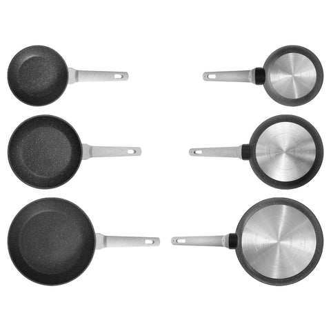 Wok Pan Set (3 PCS) - Asters Maldives