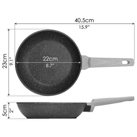 Wok Pan Set (3 PCS) - Asters Maldives