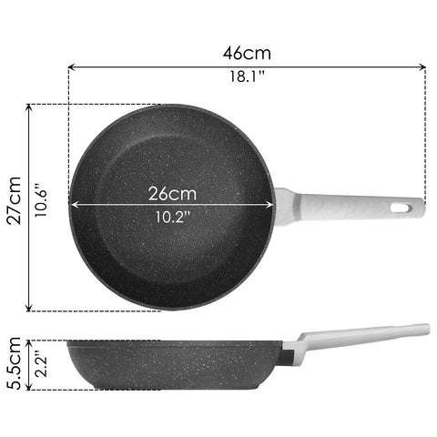 Wok Pan Set (3 PCS) - Asters Maldives