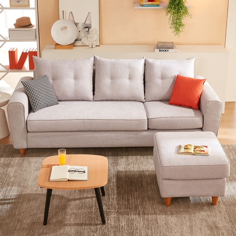 Sofa with Ottoman - Asters Maldives