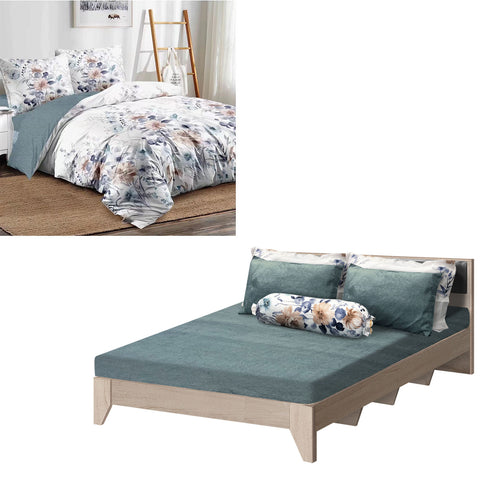 Bedding Set (Queen) - Asters Maldives