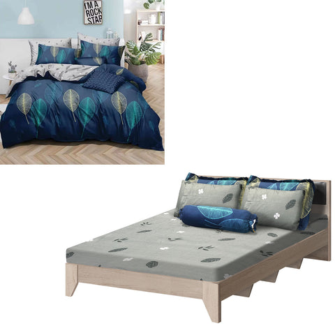 Bedding Set (Queen) - Asters Maldives