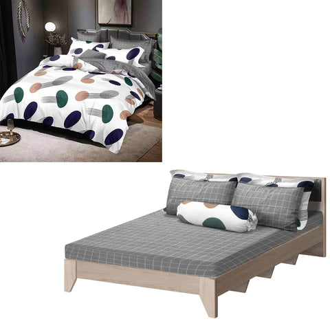 Bedding Set (Queen) - Asters Maldives