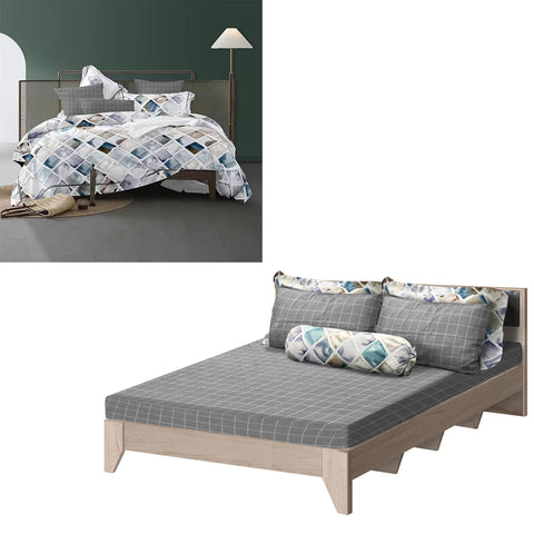 Bedding Set (Queen) - Asters Maldives