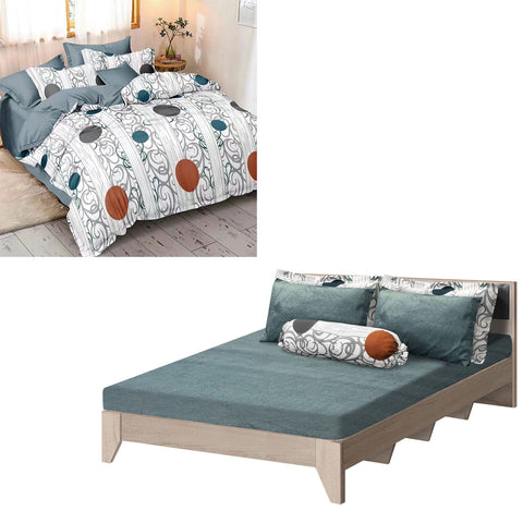 Bedding Set (Queen) - Asters Maldives