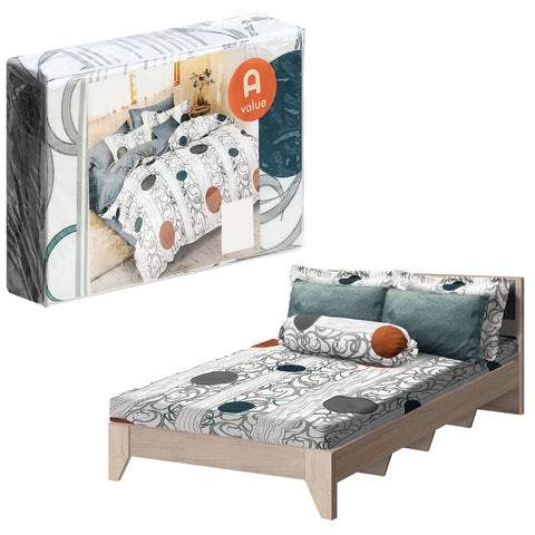 Fitted Sheet Set (Double) - Asters Maldives