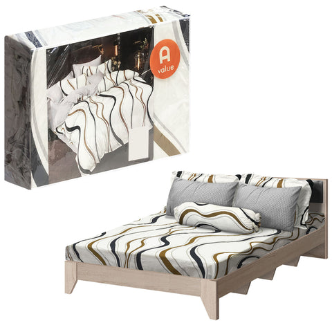 Fitted Sheet Set (Queen) - Asters Maldives