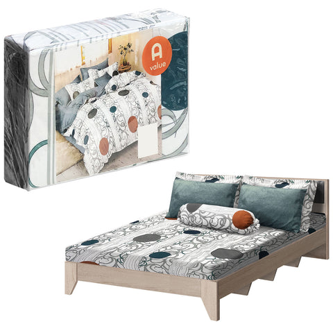 Fitted Sheet Set (Queen) - Asters Maldives