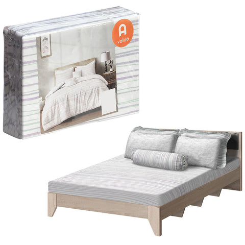 Fitted Sheet Set (Queen) - Asters Maldives