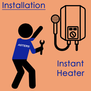 Water Heater Install - Asters Maldives